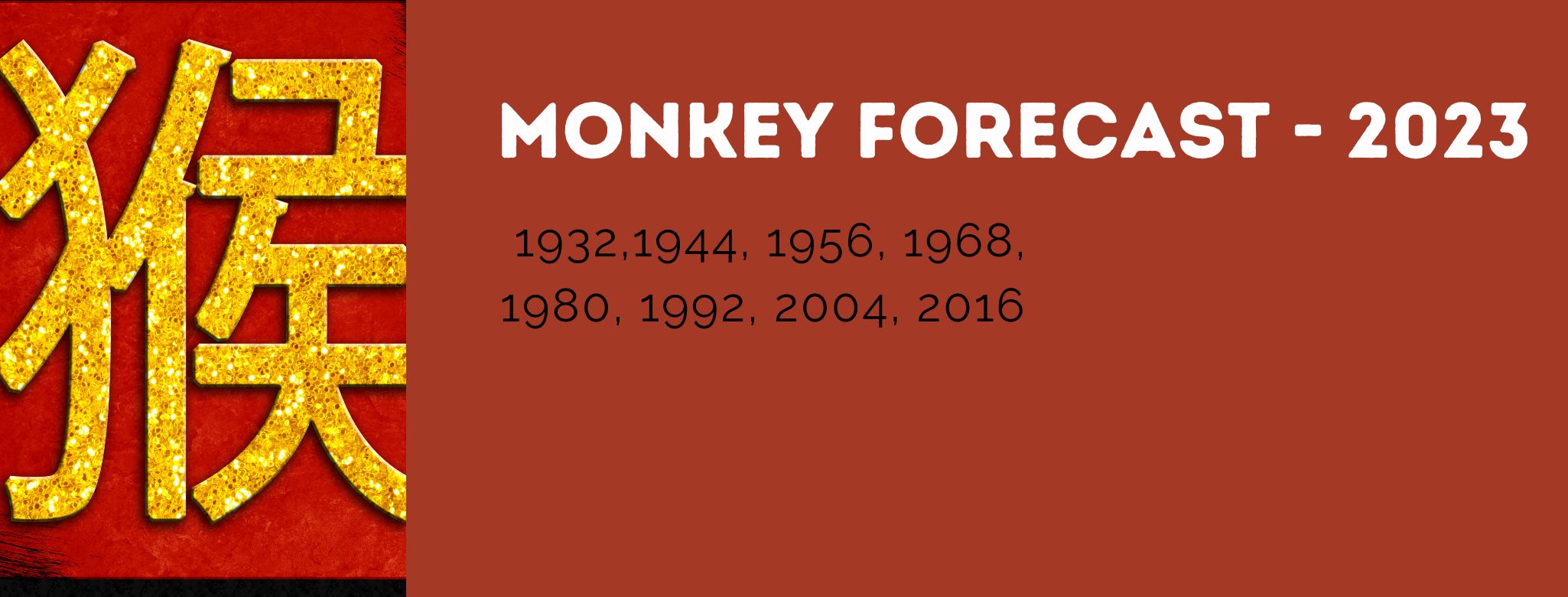 Monkey Chinese Zodiac Forecast - 2023