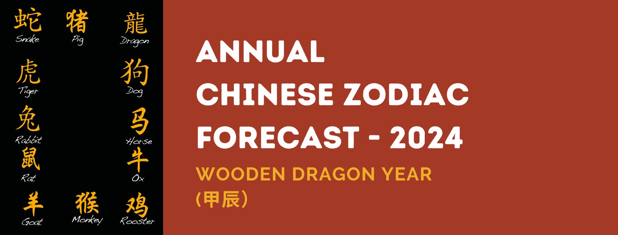 Annual Zodiac Forecast - 2024