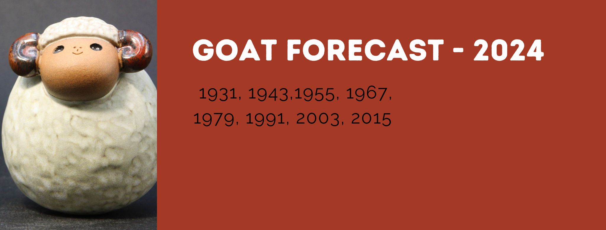 GOAT Zodiac Forecast - 2024