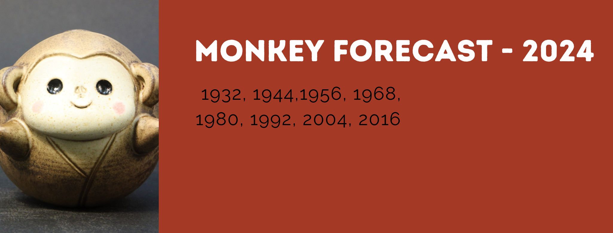 Monkey Zodiac Forecast - 2024